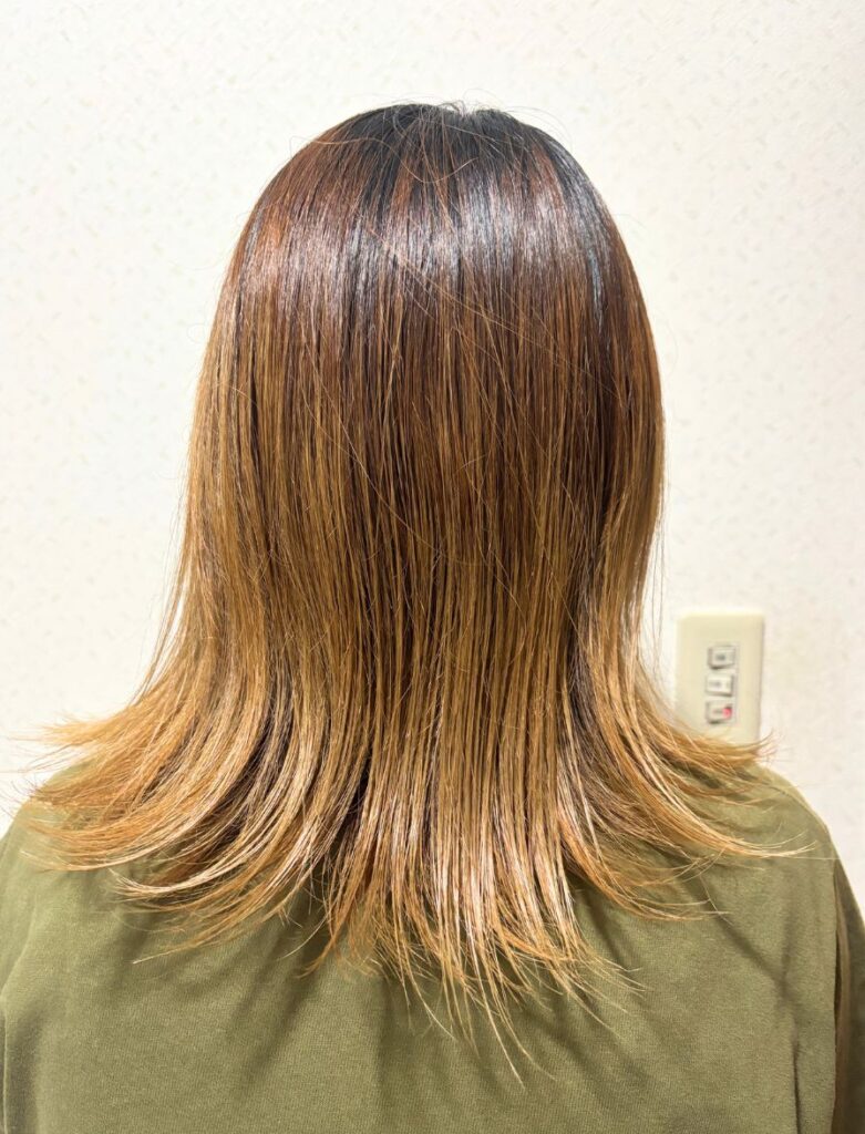 sakyuを使った後のアフター写真